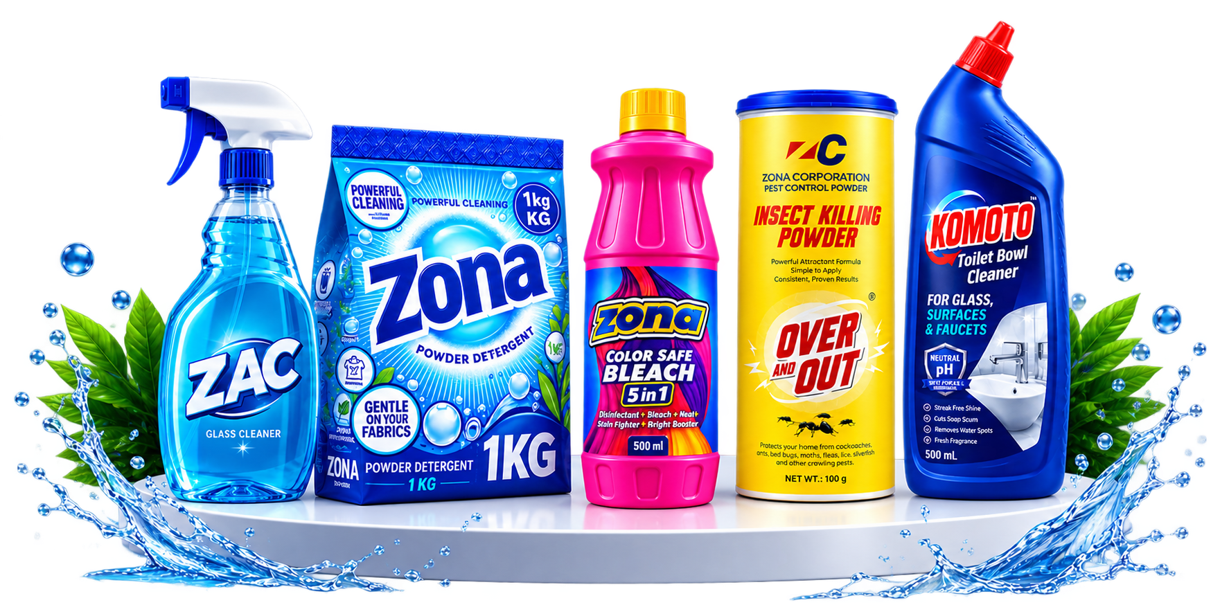 Zona product range