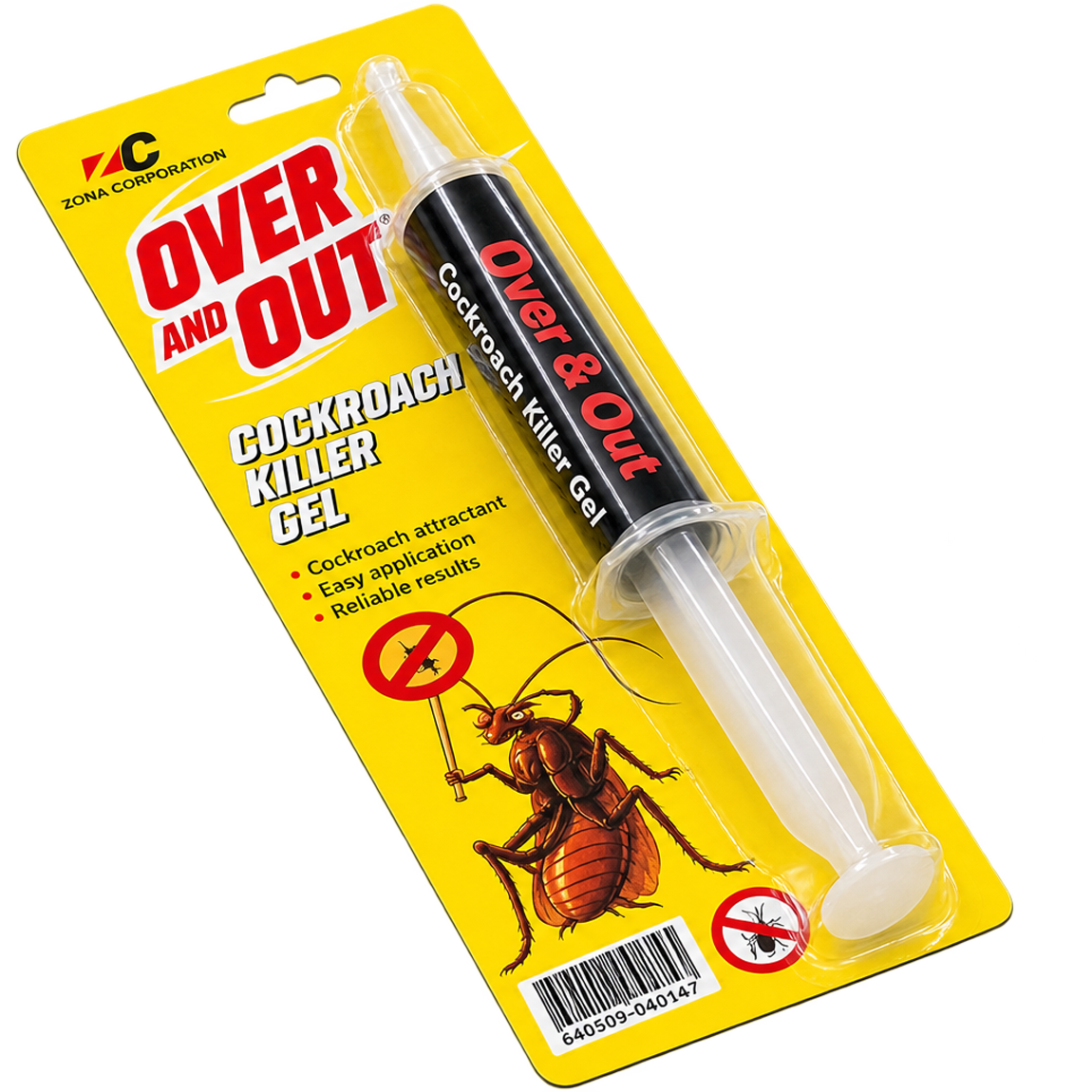Over & Out® Cockroach Gel