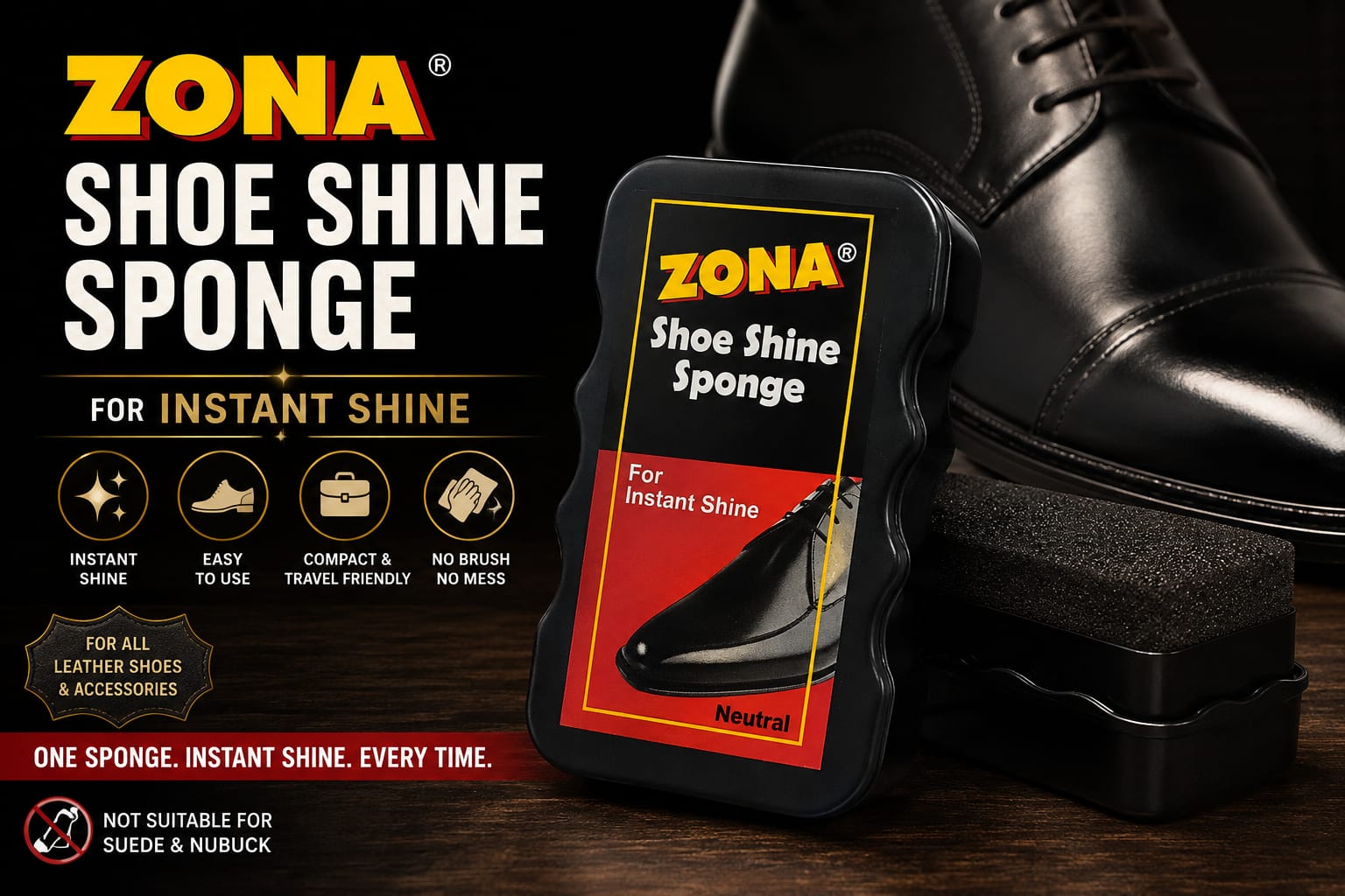 Zona® Shoe Shine Sponge