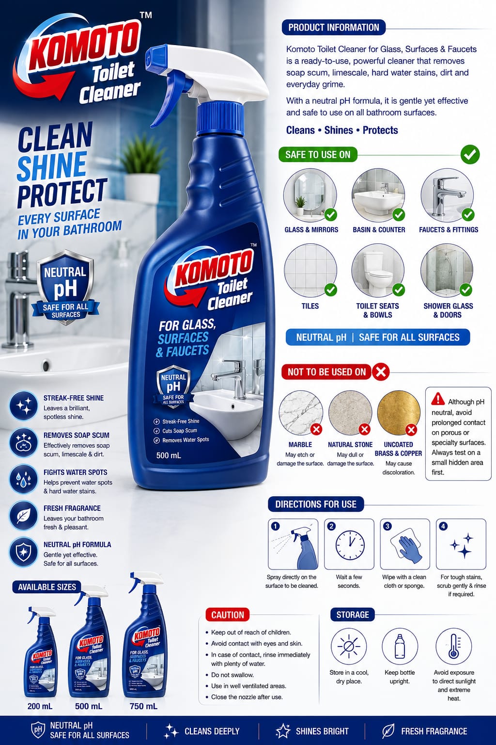 Komoto® Trigger Cleaner
