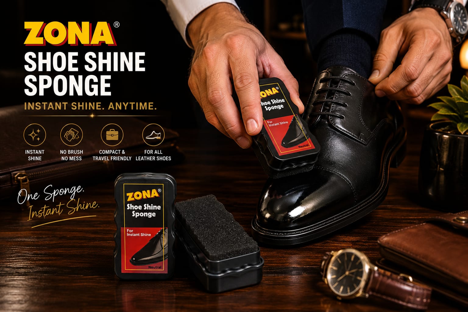 Zona® Shoe Shine Sponge
