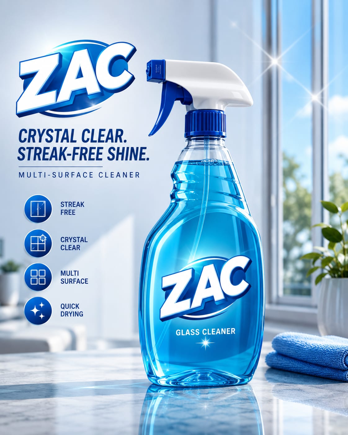 ZAC™ Glass Cleaner