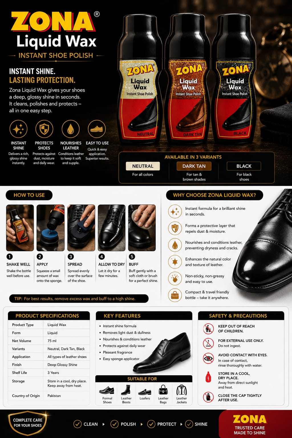 Zona® Liquid Wax