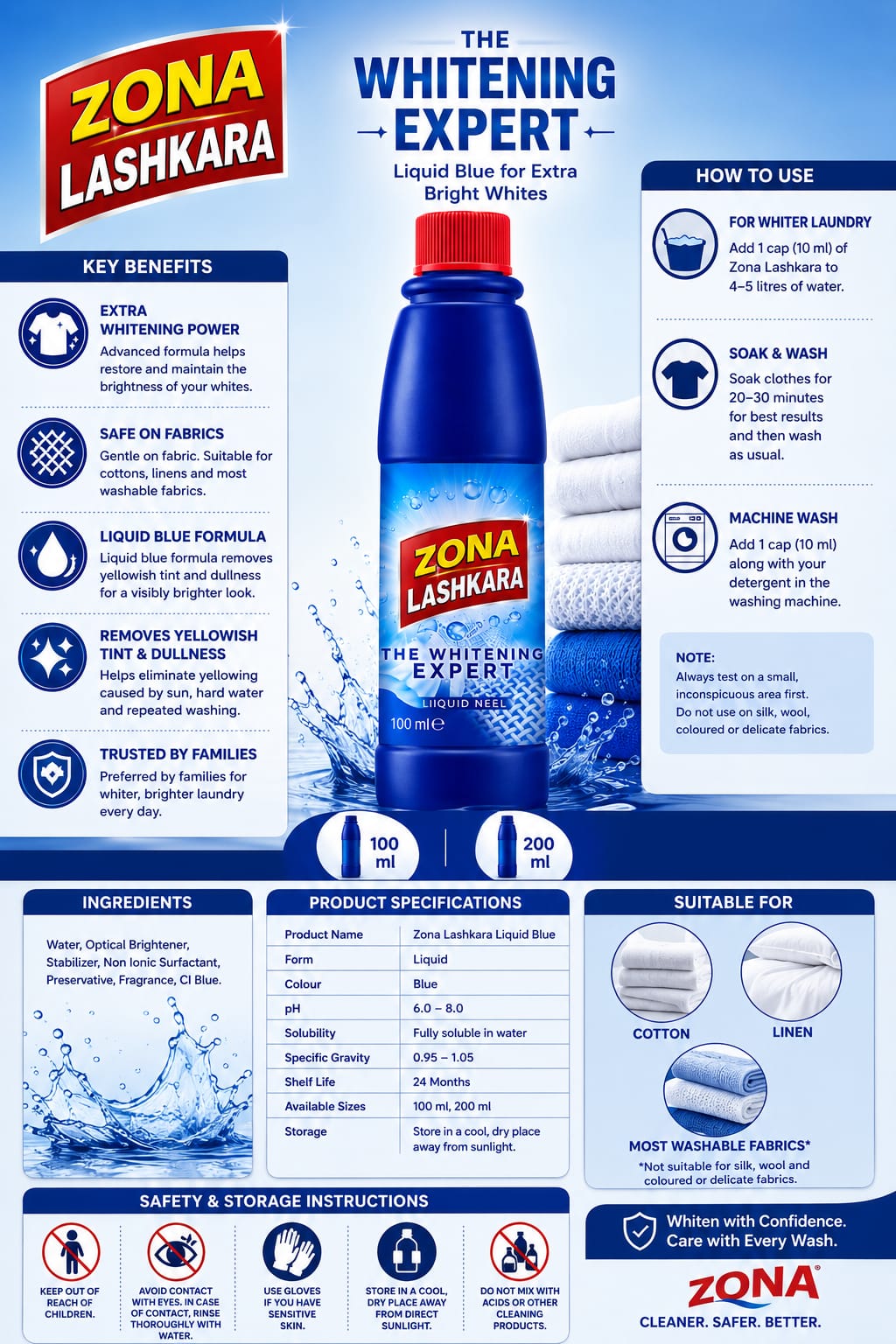 Zona Lashkara® Liquid Blu