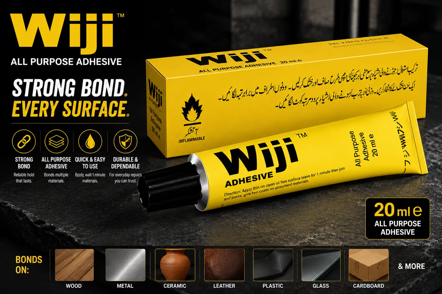 WIJI® All Purpose Adhesive
