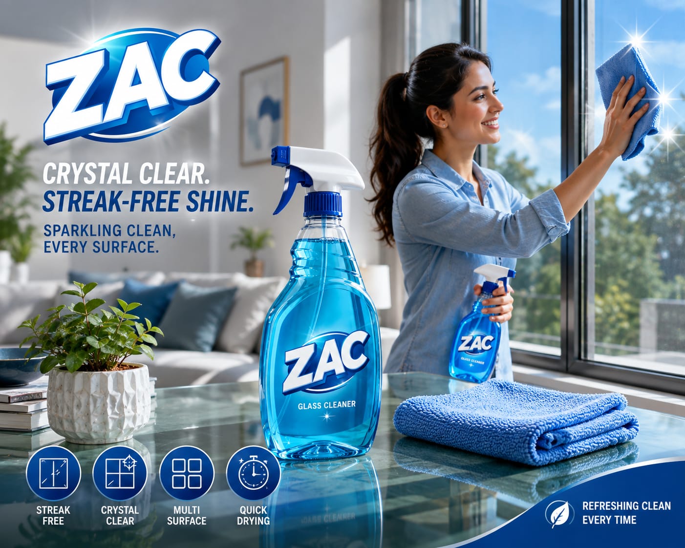 ZAC™ Glass Cleaner