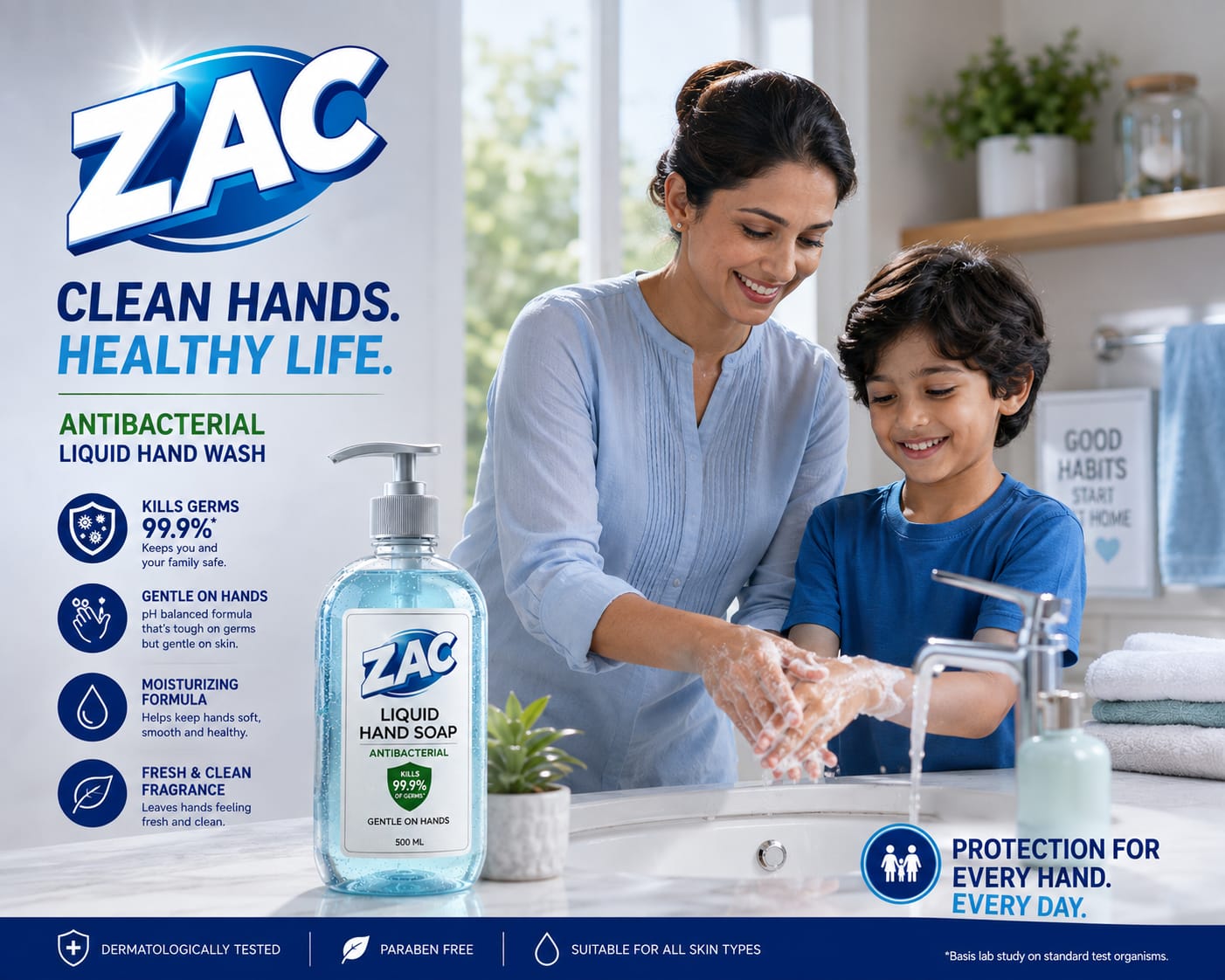 ZAC™ Anti-Bacterial Hand Wash